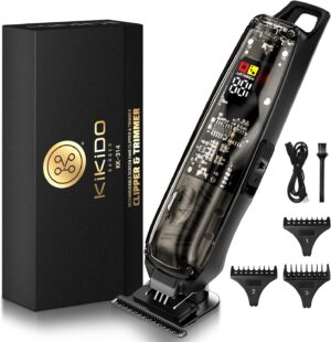 KIKIDO Hair Clippers Professional Cordless for Men